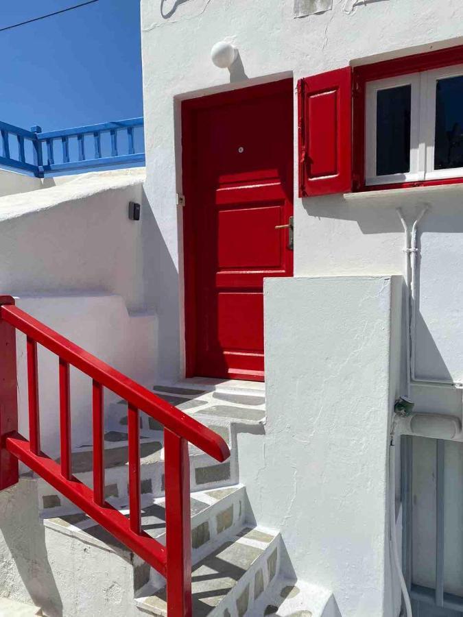 דירות Mykonos Town Elenitas Town House With Balcony And Sea View מראה חיצוני תמונה