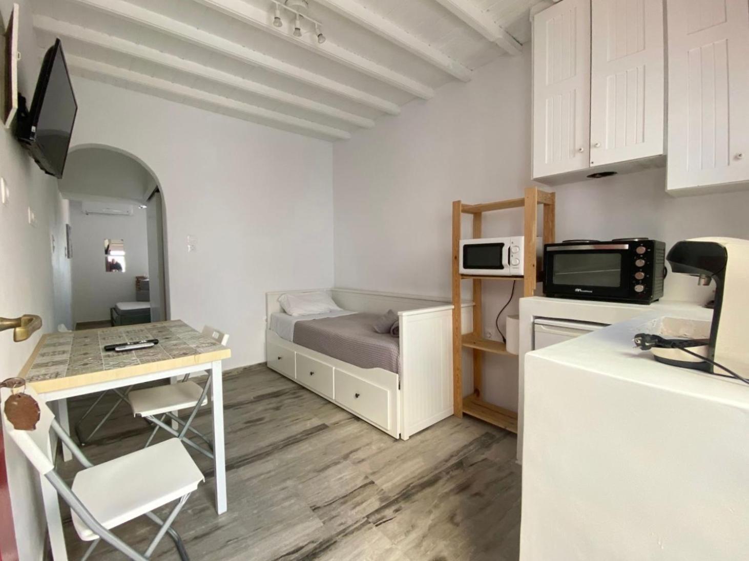 דירות Mykonos Town Elenitas Town House With Balcony And Sea View מראה חיצוני תמונה